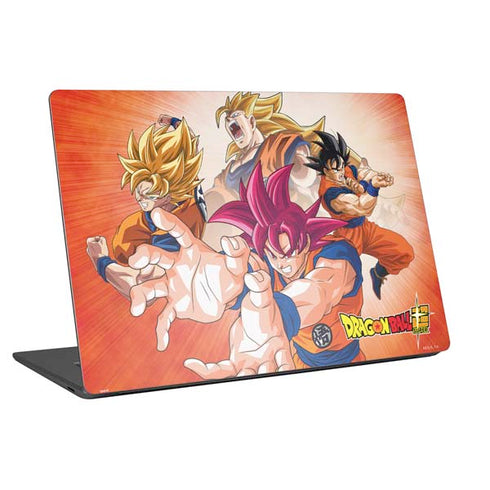Dragon Ball Super Goku Evolution Universal Laptop 13in (10.6 x 7.6in) Skin